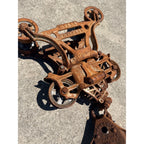 Antique F.E. Myers Unloader Barn Hay Trolley w/ Center Drop Pulley & Jamesway