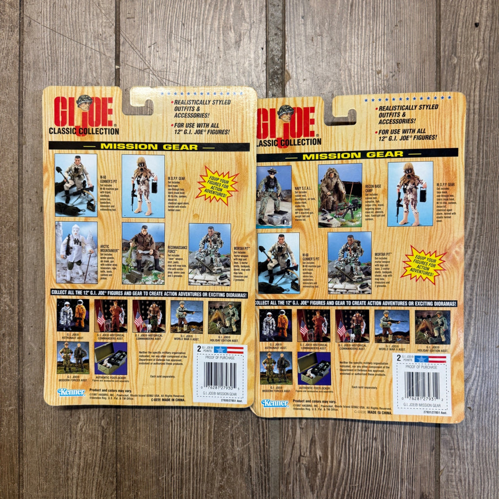 Vintage GI Joe Classic Collection Navy Seal Mission 1990s & MOPP