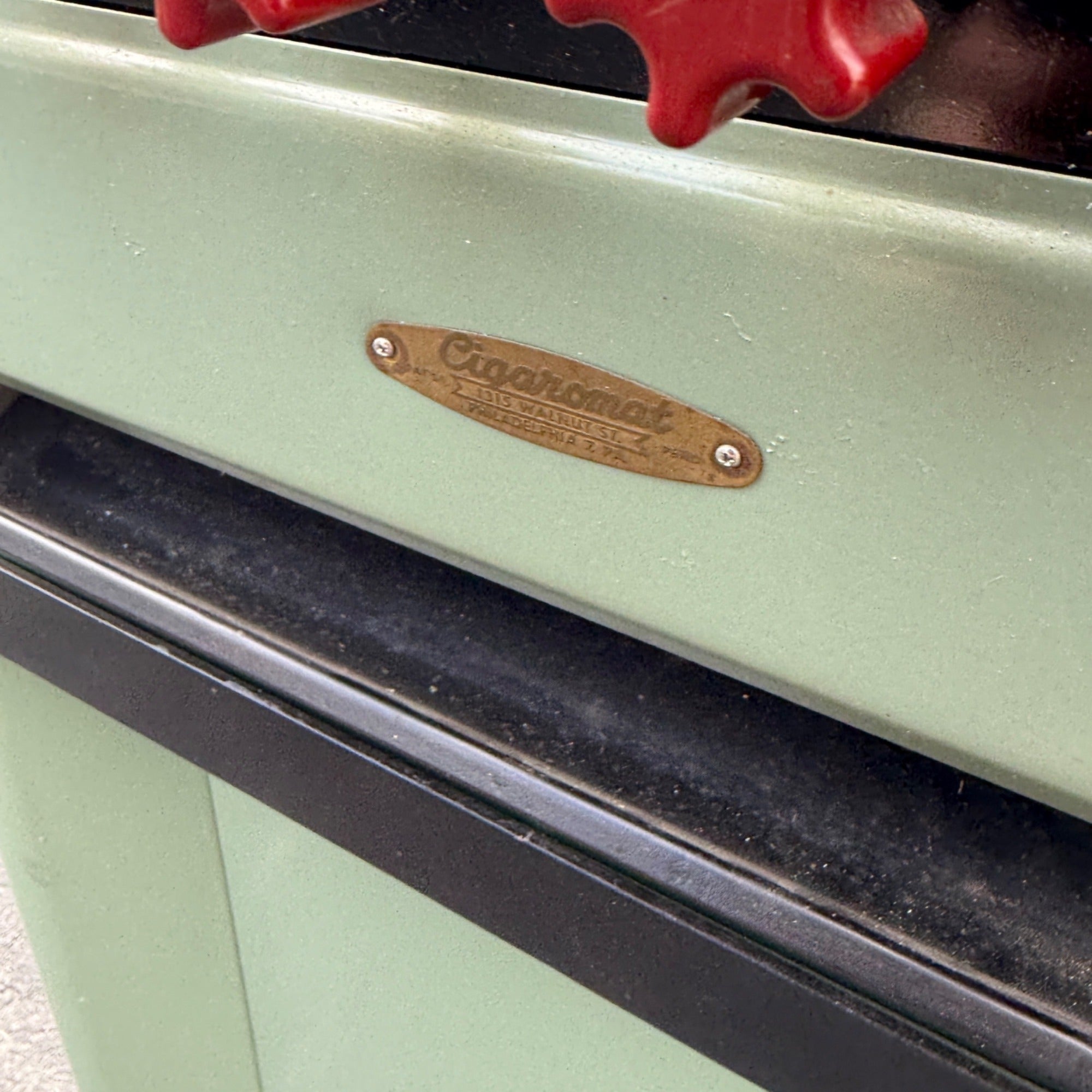 Vintage Cigaromat Cigars Vending Machine Coin-Op Advertising