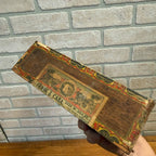 Vintage Wooden Cigar Box Caba's The X-Cell-O Wooden / Chicago, Illinois / Brevas