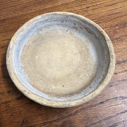 Vintage (2) Redwing Stoneware Planter Bases Water Dishes