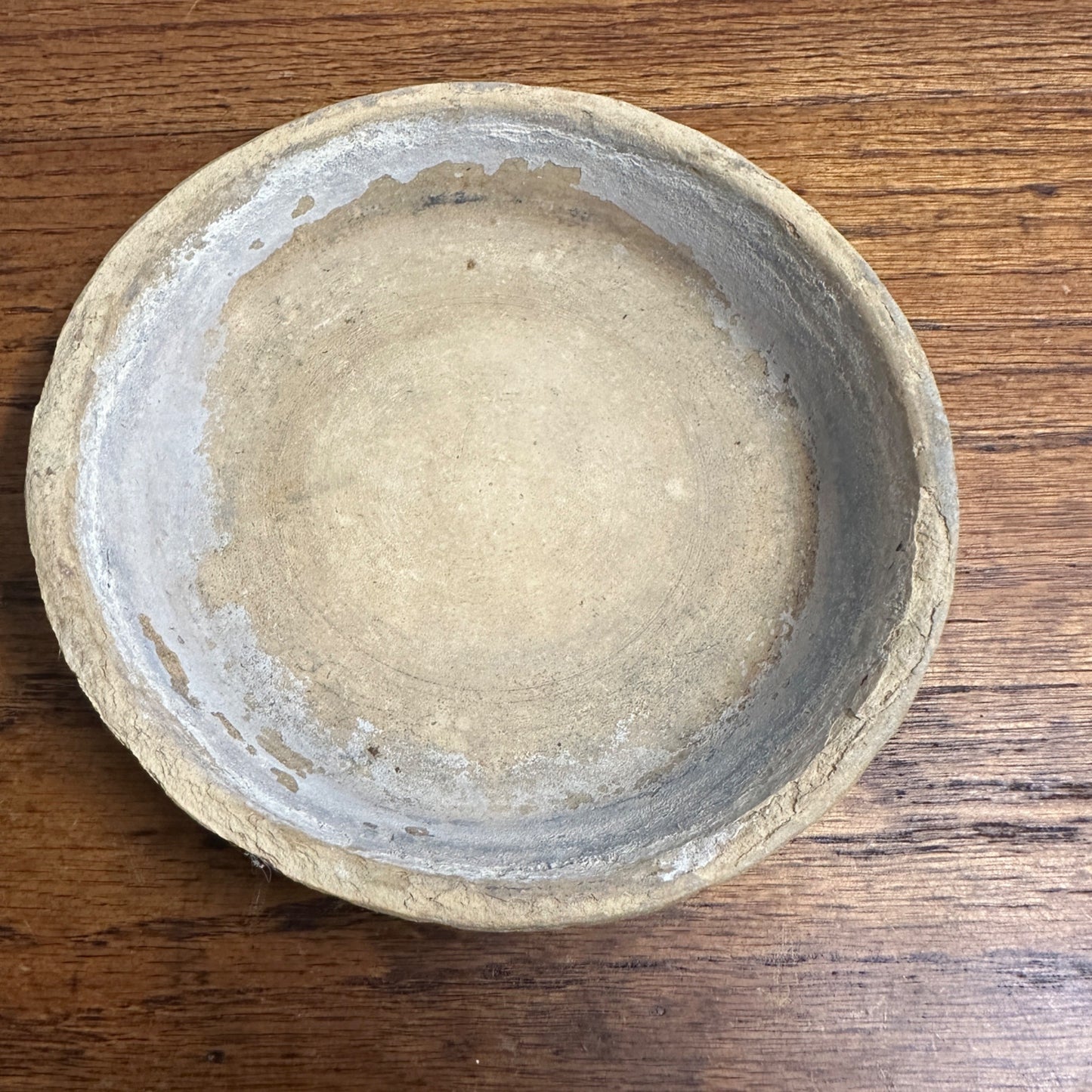 Vintage (2) Redwing Stoneware Planter Bases Water Dishes