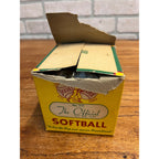 Vintage Official No 212 J De Beer & Son Double Header Softball in Box Unused