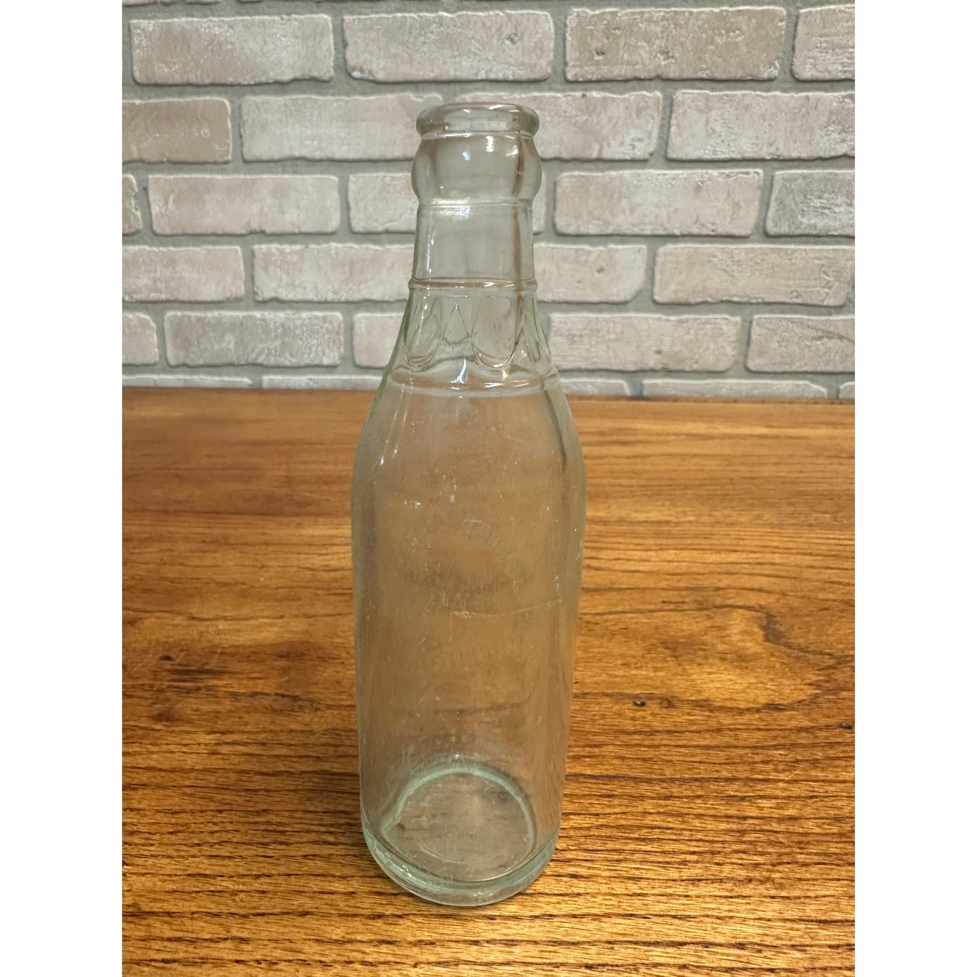 Vintage Joliet Citizens Brewing Co. Beer Bottle Clear Aqua Embossed ILL Illinois