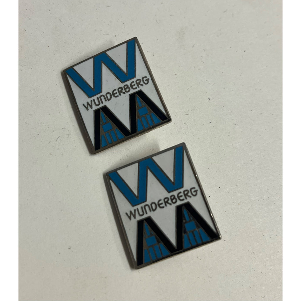 Vintage 1960s Wunderberg Ski Hill Kewaskum WI (Sunburst) Wisconsin Hat Pins