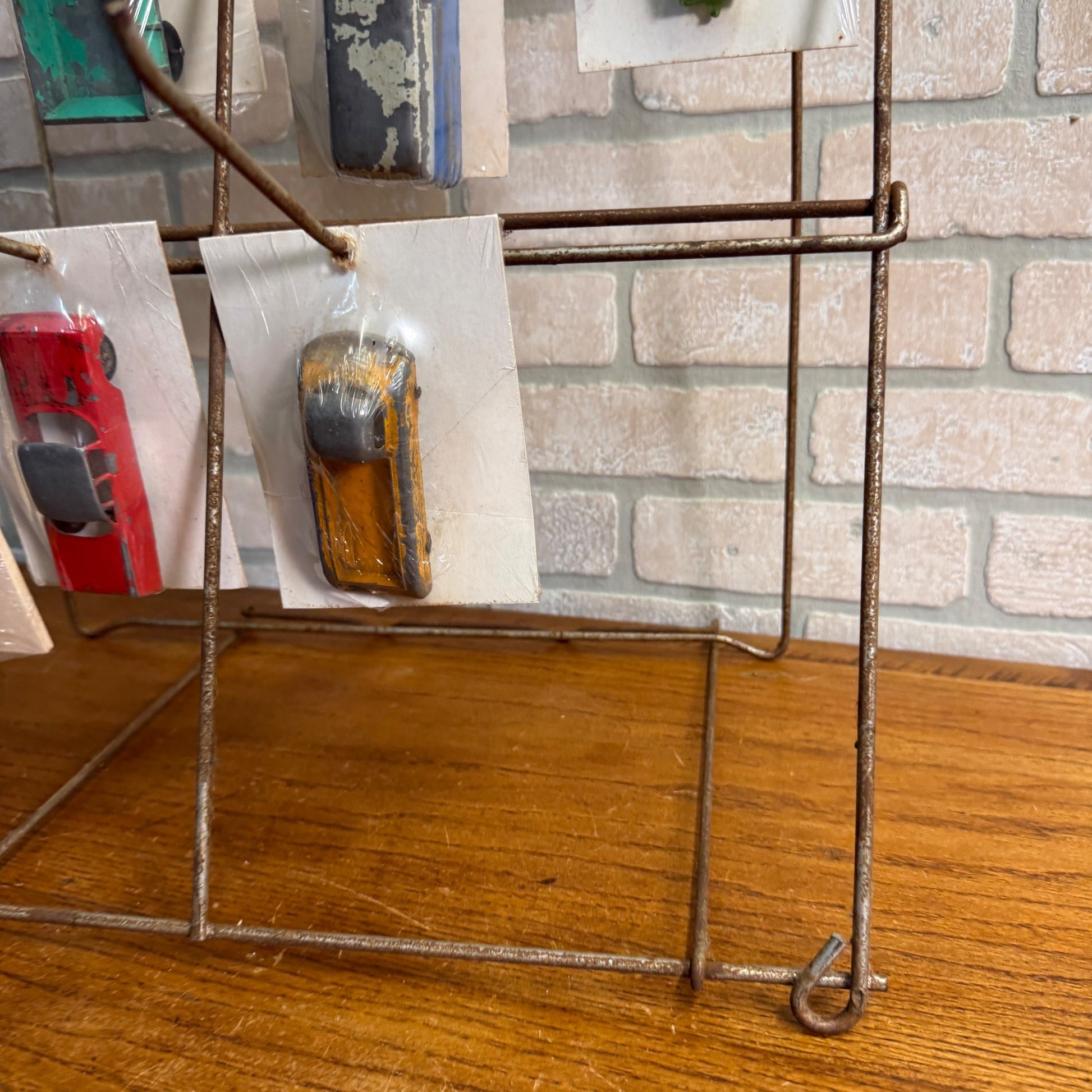 RARE Vintage 1950s TootsieToy Cars Toy Store Display Advertising Rack Sign