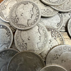 US Silver Barber Quarters Culled 90% Silver (1802-1916)