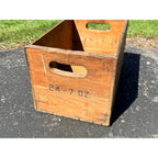 Vintage Wooden Soda Pop Crate Roxo Beverages Waukesha Wisconsin Rustic Antique