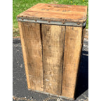Vintage Wooden Soda Pop Crate Roxo Beverages Waukesha Wisconsin Rustic Antique