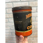 Vintage 1920s Mohican Coffee Tin Can 1 lb Advertising The Mohican Co. New York