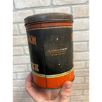 Vintage 1920s Mohican Coffee Tin Can 1 lb Advertising The Mohican Co. New York