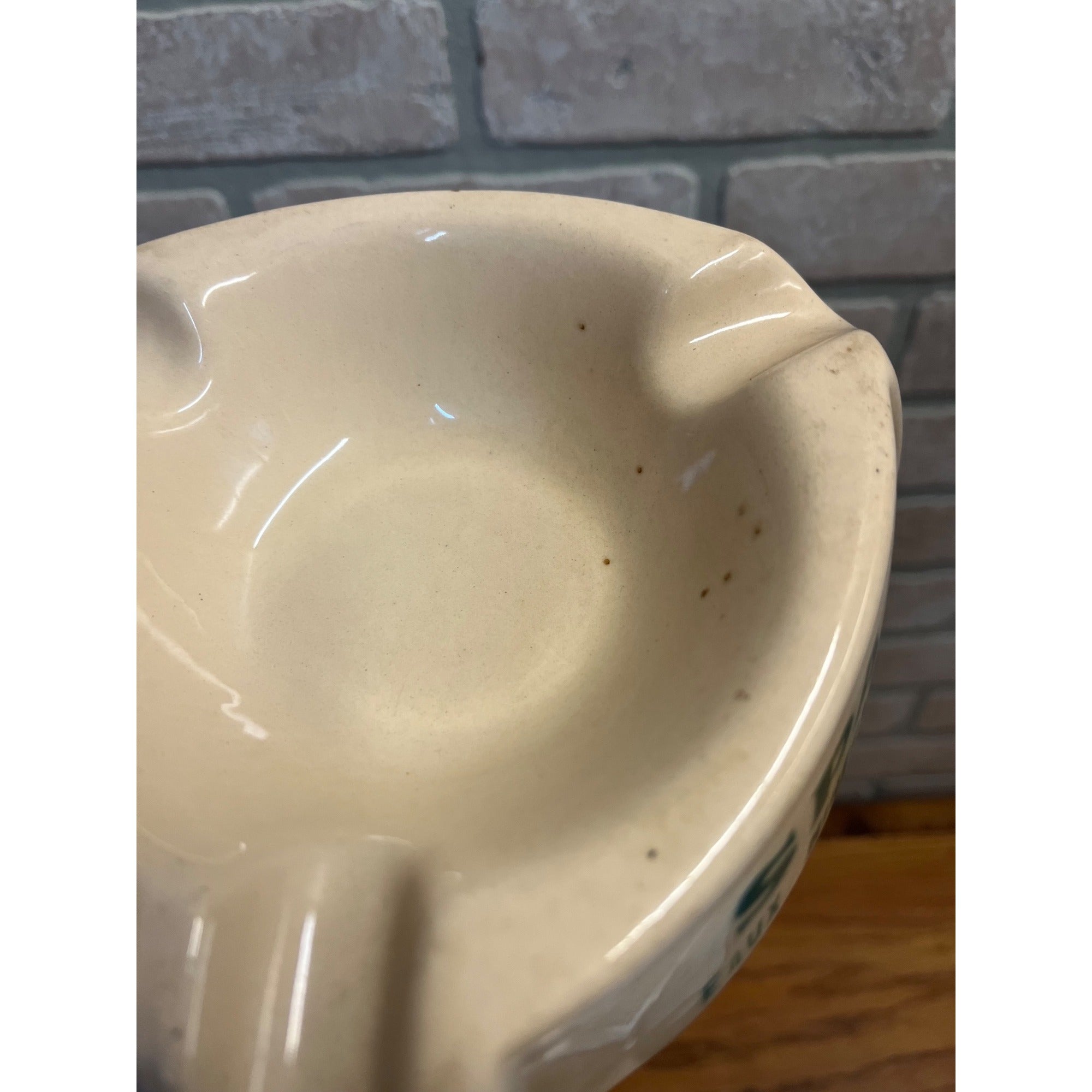 VINTAGE SPA EAUX MINERALES CIGAR ASHTRAY - BELGIUM MINERAL WATER ADVERTISING