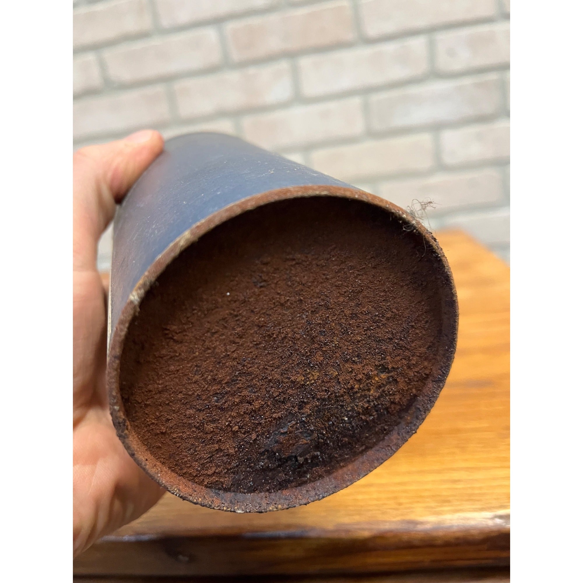 Vintage Chemline Copperas Granular Drug Store Apothecary Can w/ Contents