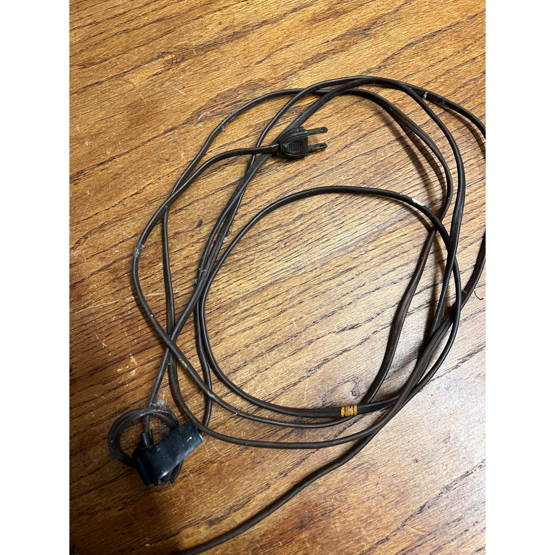 Vintage Hanging Electric Bed Lamp Frosted Glass Chrome Mid-Century - Works