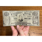 Original Spanish American War Patriots Bank Bond Note State of War Admiral Dewey