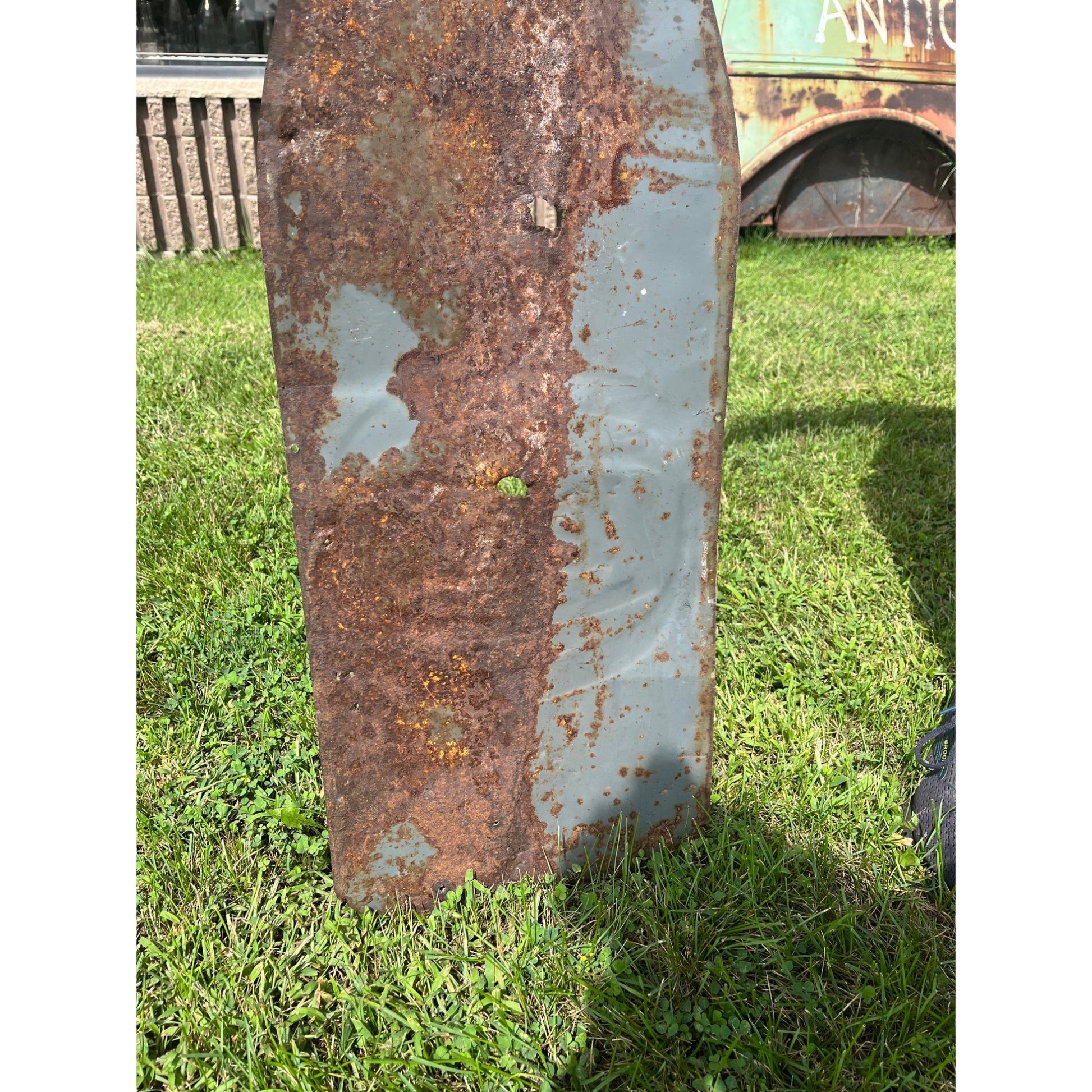 Rare Large Vintage 1930s Zesto Soda Pop Gas Station 44" Embossed Metal Sign