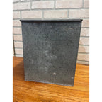 Vintage Fairmont Milk Dairy Front Porch Metal Milk Man Box Galvanized Advertising