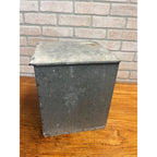 Vintage Fairmont Milk Dairy Front Porch Metal Milk Man Box Galvanized Advertising