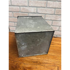 Vintage Fairmont Milk Dairy Front Porch Metal Milk Man Box Galvanized Advertising