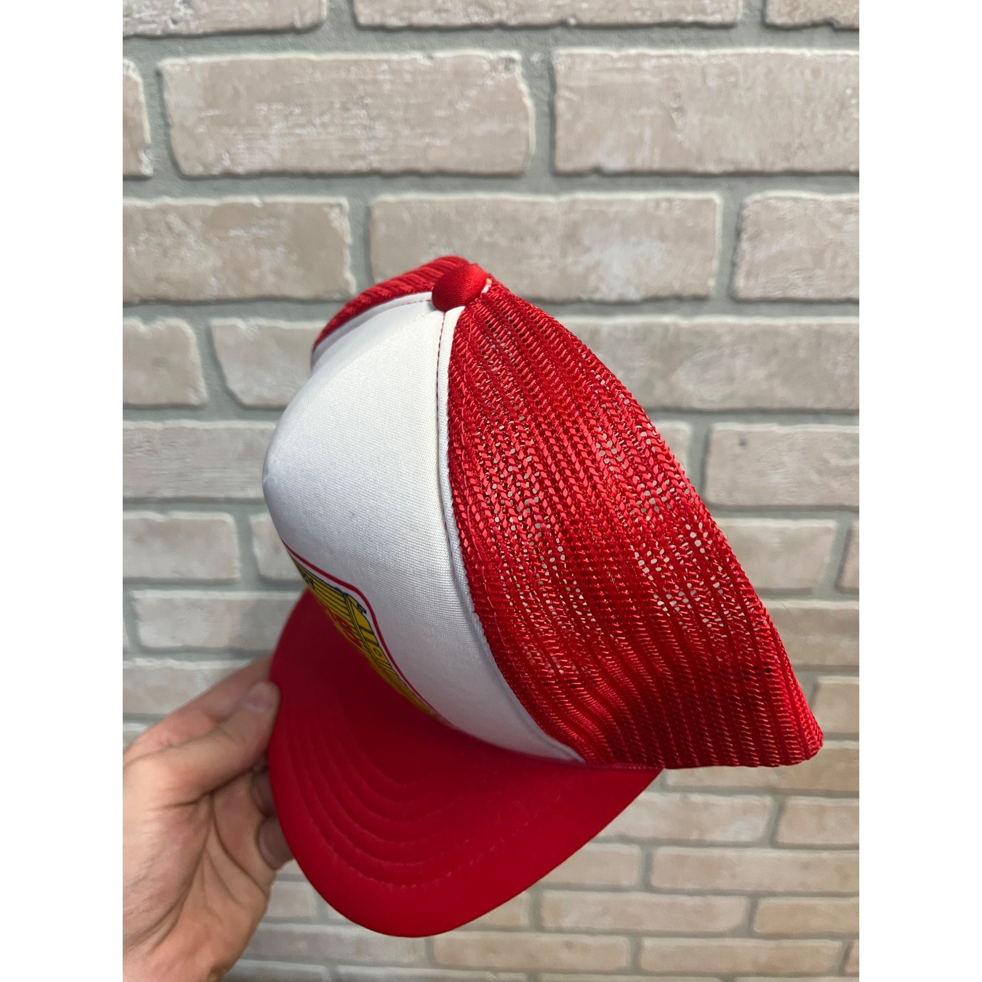 Vintage Radiator Service Advertising Hat Snapback Retro Trucker Mesh Garage Auto