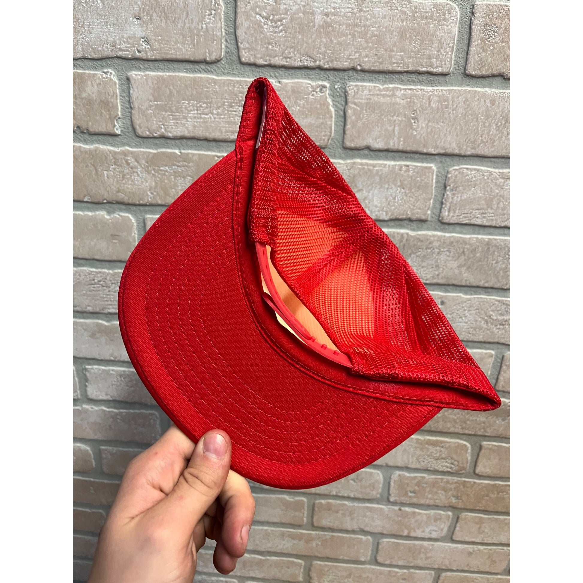 Vintage Radiator Service Advertising Hat Snapback Retro Trucker Mesh Garage Auto