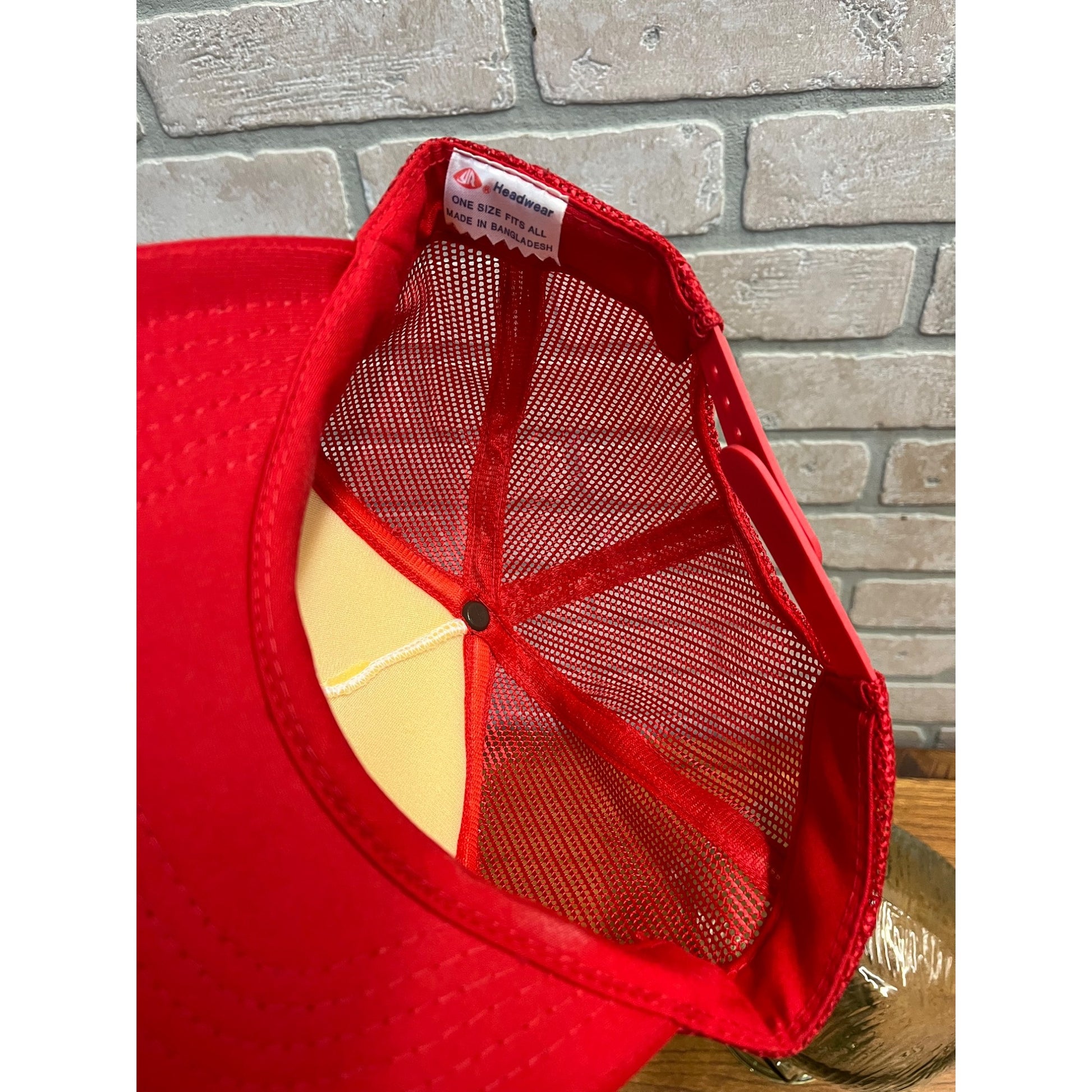 Vintage Radiator Service Advertising Hat Snapback Retro Trucker Mesh Garage Auto