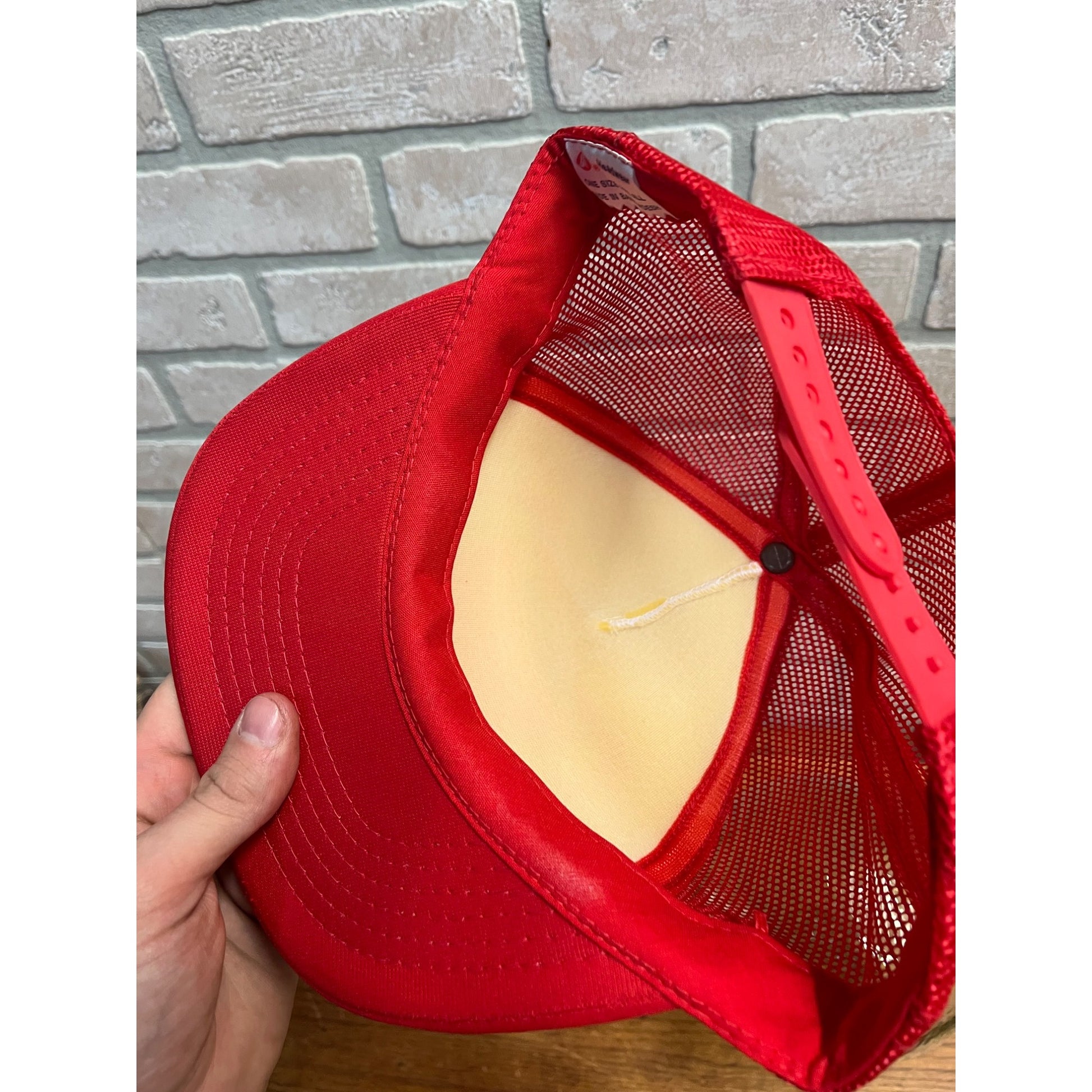 Vintage Radiator Service Advertising Hat Snapback Retro Trucker Mesh Garage Auto