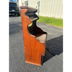 Antique Victorian 2-Drawer Mirrored Shaving Cabinet Bathroom Vanity Tabletop