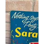 Vintage Sara Lee Cakes Advertising Grocery Store Display Advertising Cardboard