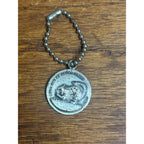 SEVEN FALLS VINTAGE KEYCHAIN TOKEN COIN COLORADO SPRINGS Squirrel