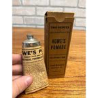 Vintage 1900s Lloyd Brothers Pharmaceutical Howe's Pomade Tube & Box Medicine OH