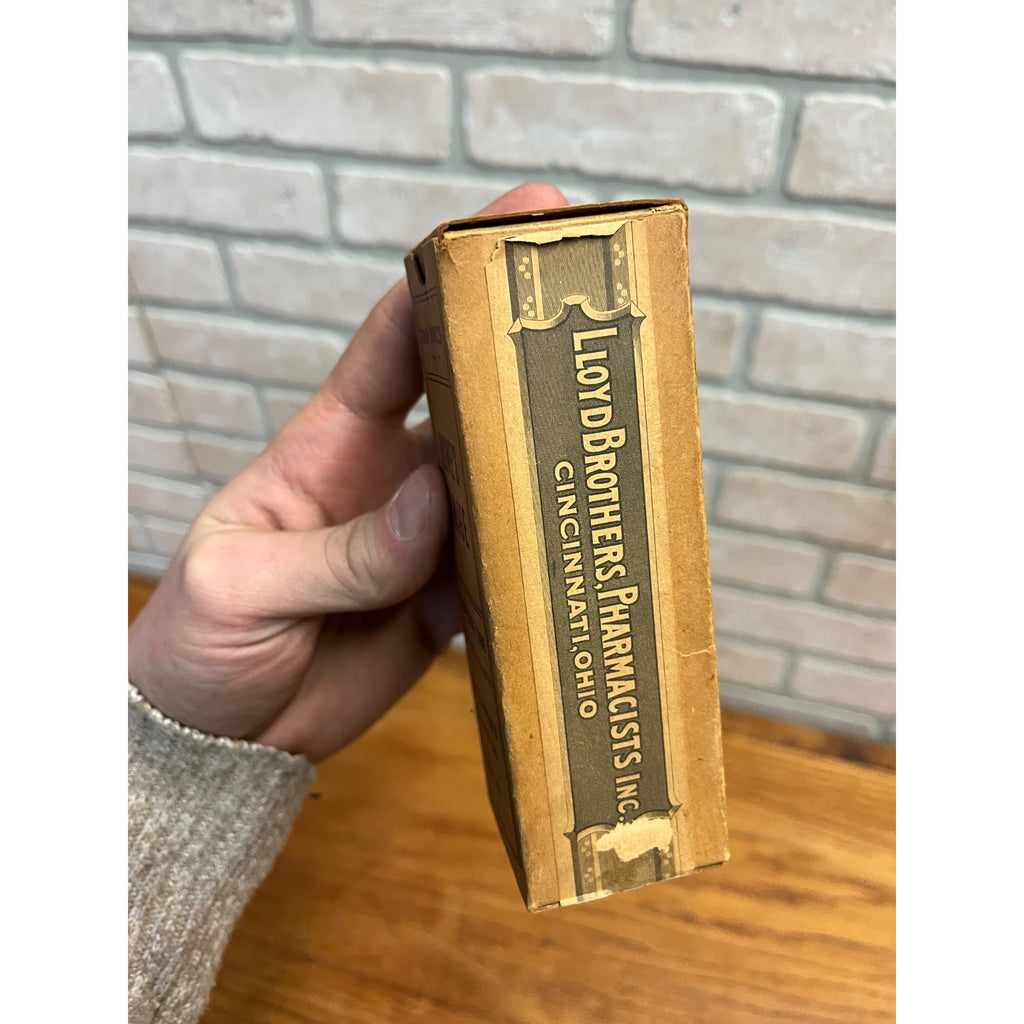 Vintage 1900s Lloyd Brothers Pharmaceutical Howe's Pomade Tube & Box Medicine OH