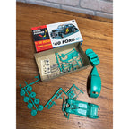 Vintage Palmer Plastics No.407 '40 Ford Deluxe Sedan 1/32 Model Kit Road Runner