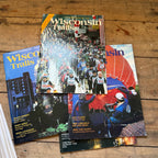 Huge Lot 1970s Wisconsin Trails and Wisconsin Week-End Magazines Mailers