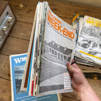 Huge Lot 1970s Wisconsin Trails and Wisconsin Week-End Magazines Mailers