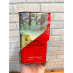 ANTIQUE NESTLE 24OZ HOT COCOA TIN CHOCOLATE CAN CAMPING SKIING GROCERY STORE