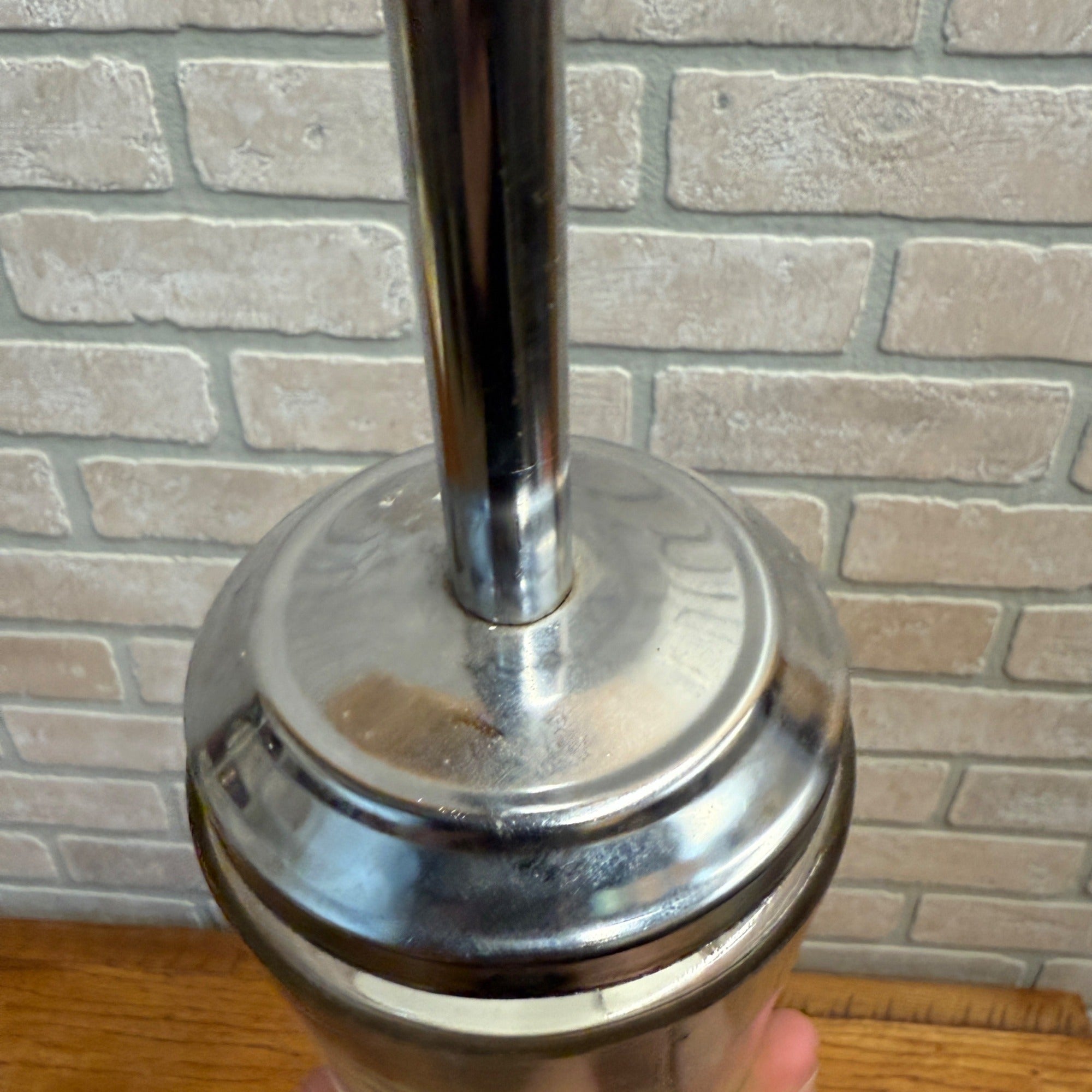 Vintage 1950s ACME Glass Food Chopper - 1-1/2 Capacity Mid Century Green