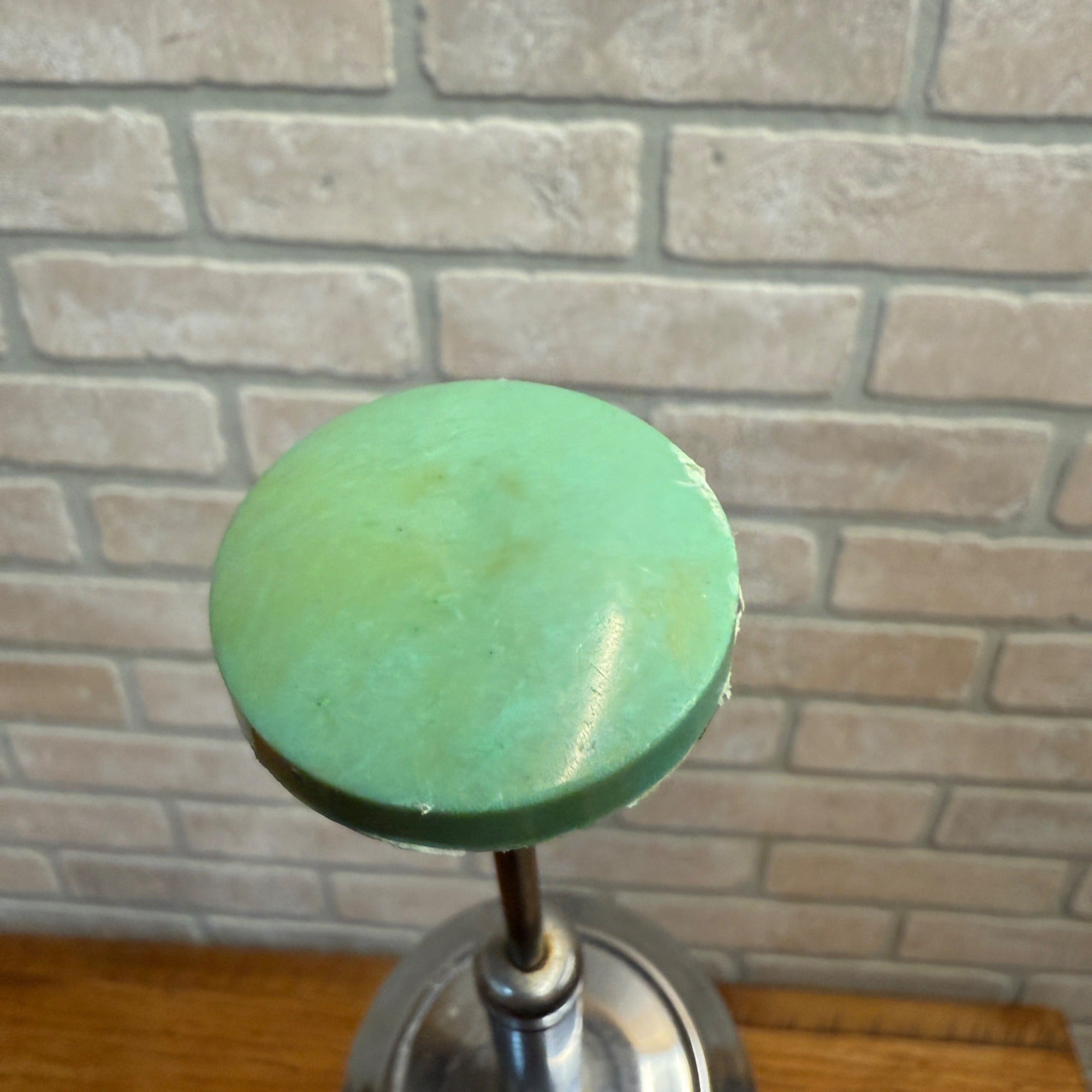 Vintage 1950s ACME Glass Food Chopper - 1-1/2 Capacity Mid Century Green