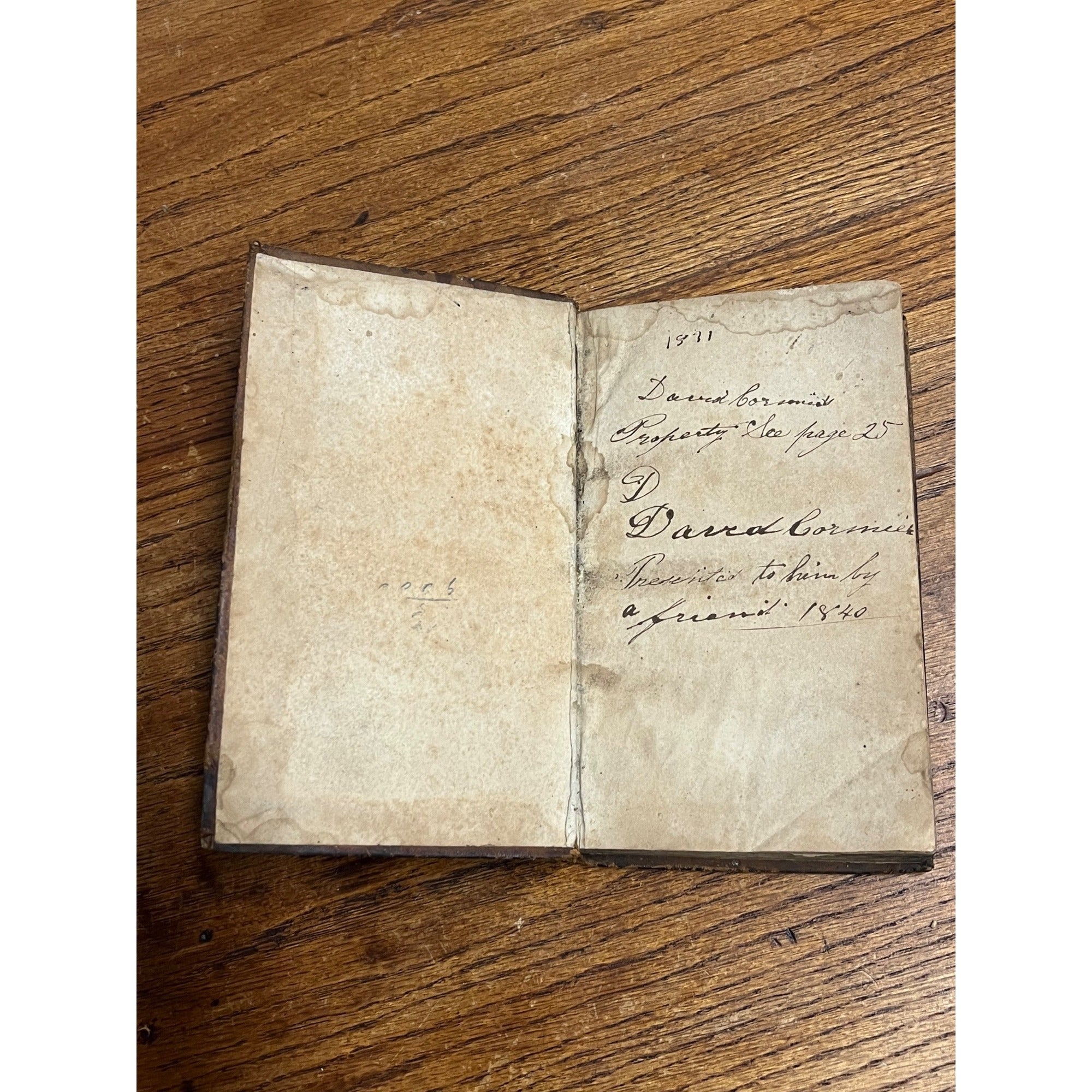Original 1826 "A History of New York" Diedrich Knickerbocker (Washington Irving)