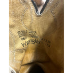 Vintage Men's Wrangler Leather Cowboy Western Boots Size 9.5D