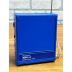 Polaroid 600 Plus Instant Color Film Blue AM FM Portable Radio - WORKING