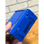 Polaroid 600 Plus Instant Color Film Blue AM FM Portable Radio - WORKING