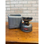 1994 Coleman Fuel & Unleaded Gas Duel Fuel Stove Model 533 Grey with Grey Case
