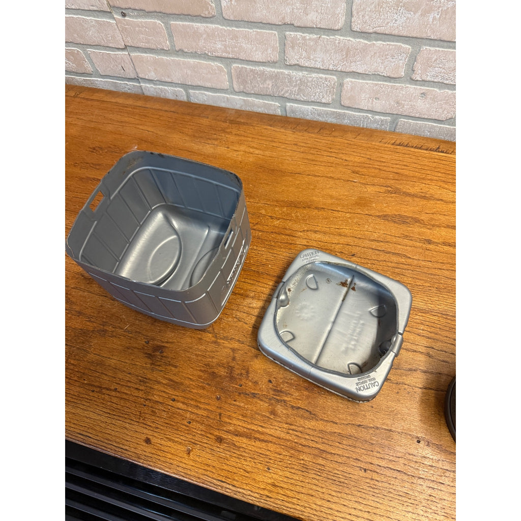 1994 Coleman Fuel & Unleaded Gas Duel Fuel Stove Model 533 Grey with Grey Case