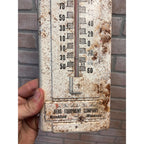 Berg Barn Cleaner Thermometer Vintage Advertising Marshfield Wisconsin
