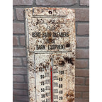 Berg Barn Cleaner Thermometer Vintage Advertising Marshfield Wisconsin