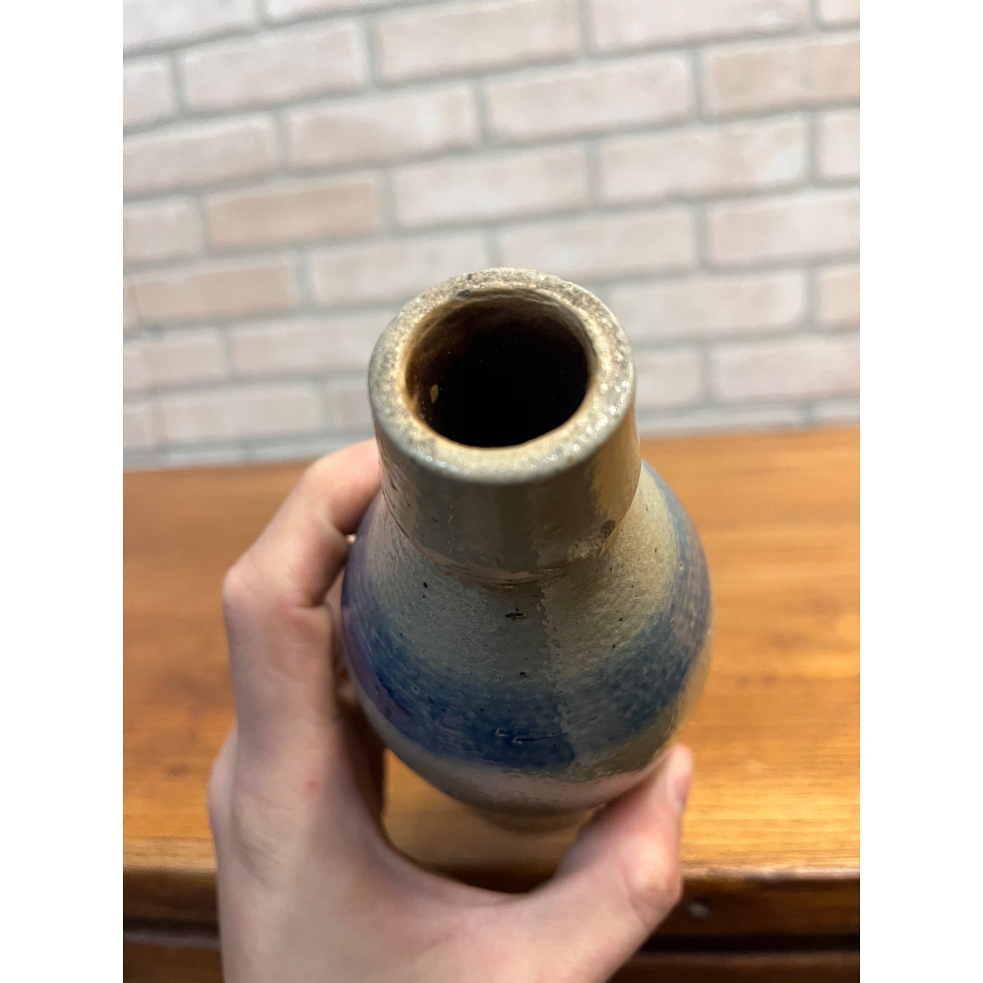 Antique Charles Gipfel Union Brewery Milwaukee Wis. Clay Stoneware Beer Bottle