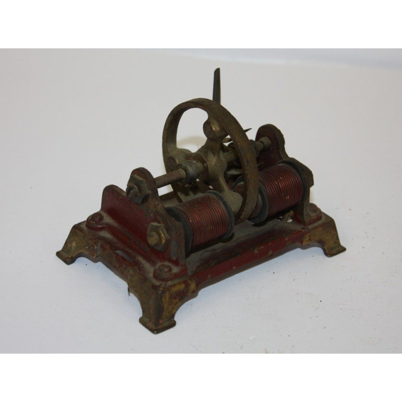 Antique Hawekotte & Klausmann ca. 1908 Cast Iron Electric Motor