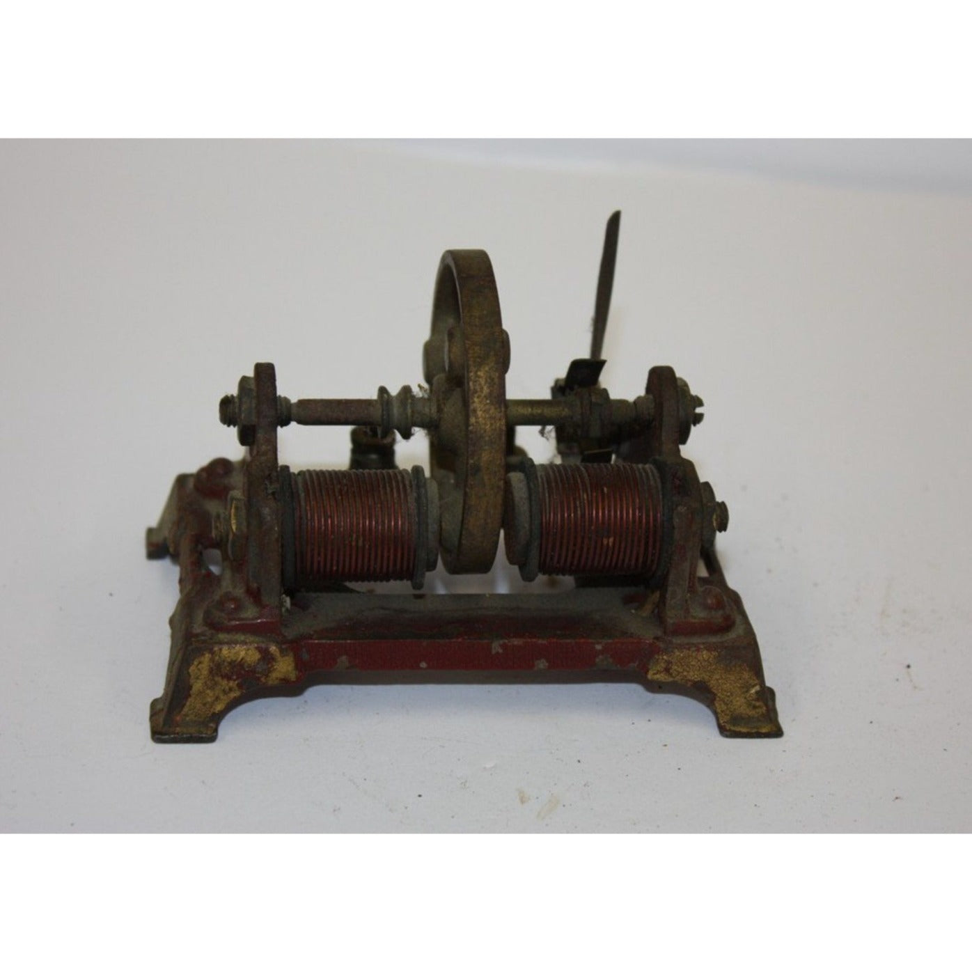 Antique Hawekotte & Klausmann ca. 1908 Cast Iron Electric Motor