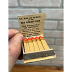 Vintage 32nd Division A.E.F. Matchbook Full Unused Red Arrow Club Milwaukee WI